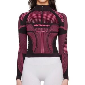 MISBHV PINK BLACK EUROPA TOP